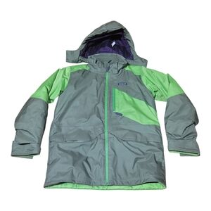 Kids Size 12 Medium Patagonia Coat Green